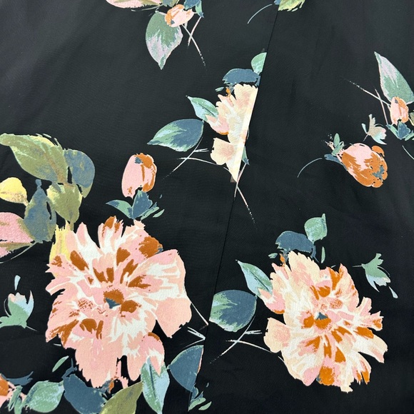 Jenny Yoo Farrah Floral Halter Maxi Dress Slit Backless Romantic Wedding Guest - Picture 12 of 16